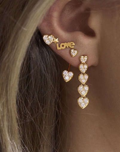  Stine A - Petit J'adore Single Ørering - Guldfarvet